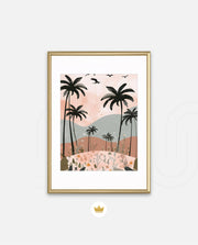 Pastel Palm Dreams