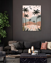 Pastel Palm Dreams