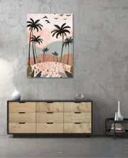 Pastel Palm Dreams