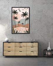 Pastel Palm Dreams