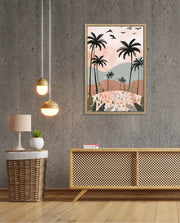 Pastel Palm Dreams