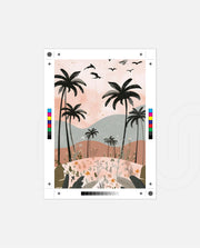Pastel Palm Dreams