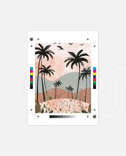 Pastel Palm Dreams