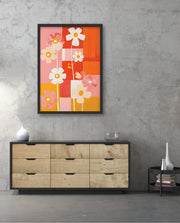 Sunset Bloom Pattern