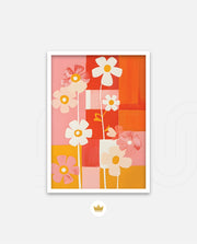 Sunset Bloom Pattern
