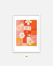 Sunset Bloom Pattern