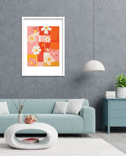 Sunset Bloom Pattern