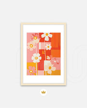 Sunset Bloom Pattern