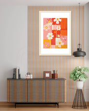 Sunset Bloom Pattern