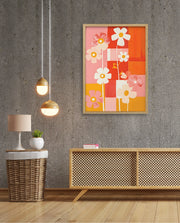 Sunset Bloom Pattern