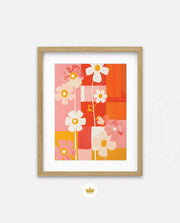 Sunset Bloom Pattern