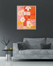 Sunset Bloom Pattern