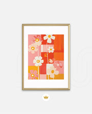 Sunset Bloom Pattern