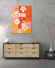 Sunset Bloom Pattern