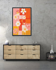 Sunset Bloom Pattern