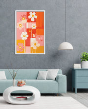 Sunset Bloom Pattern