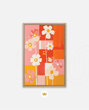 Sunset Bloom Pattern