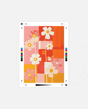 Sunset Bloom Pattern