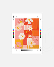 Sunset Bloom Pattern
