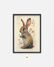 Floral Whisper Bunny