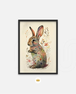 Floral Whisper Bunny