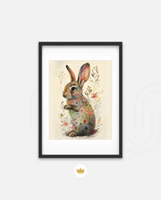 Floral Whisper Bunny