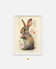 Floral Whisper Bunny