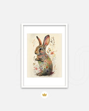 Floral Whisper Bunny