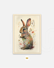 Floral Whisper Bunny