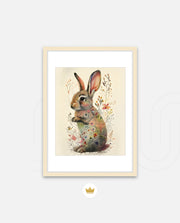 Floral Whisper Bunny