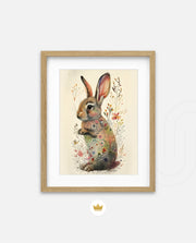 Floral Whisper Bunny