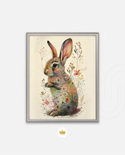 Floral Whisper Bunny
