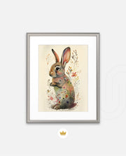 Floral Whisper Bunny