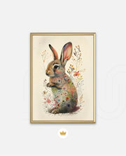 Floral Whisper Bunny