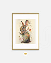 Floral Whisper Bunny