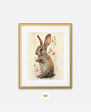 Floral Whisper Bunny