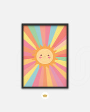 Happy Rainbow Sun