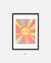 Happy Rainbow Sun