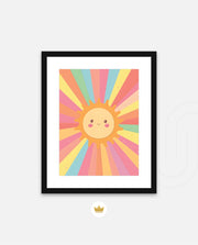 Happy Rainbow Sun