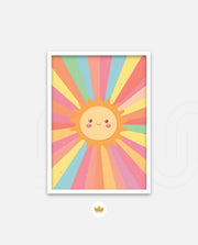 Happy Rainbow Sun