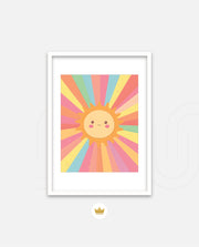 Happy Rainbow Sun