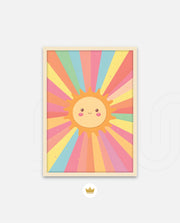 Happy Rainbow Sun