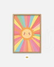 Happy Rainbow Sun