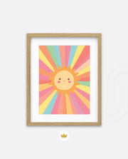 Happy Rainbow Sun