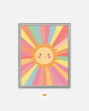 Happy Rainbow Sun
