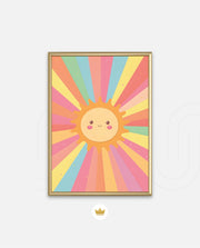 Happy Rainbow Sun