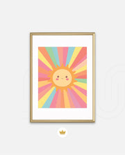 Happy Rainbow Sun