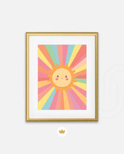 Happy Rainbow Sun