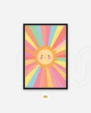 Happy Rainbow Sun