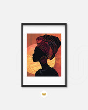 Golden Glow Silhouette